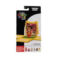 Jakks Pacific The Super Mario Bros. Movie Tanooki Mario 1.25-in Mini Figure