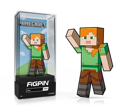 FiGPiN Minecraft Alex 3-in Collectible Enamel Pin