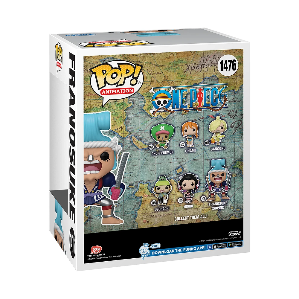 Funko POP! Super: One Piece Franosuke (Franky Wano) 6.4-in Vinyl Figure |  The Market Place