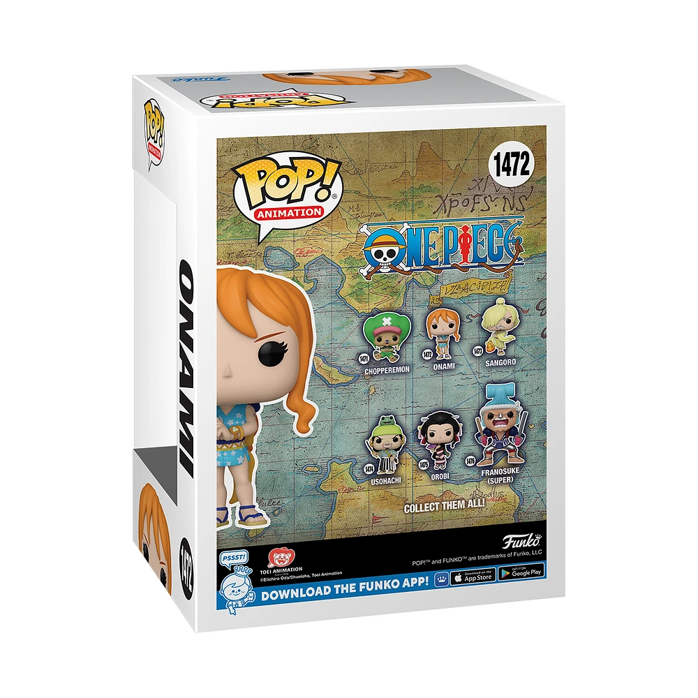 Funko POP! Animation: One Piece Onami (Nami Wano) 4-in Vinyl Figure -  GameStop in Irvine, CA