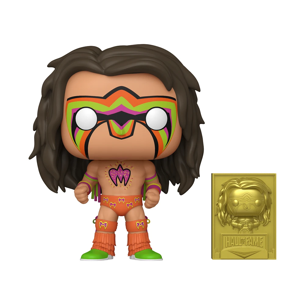 Funko POP! WWE Hall of Fame Ultimate Warrior 4.10-in Vinyl Figure GameStop Exclusive