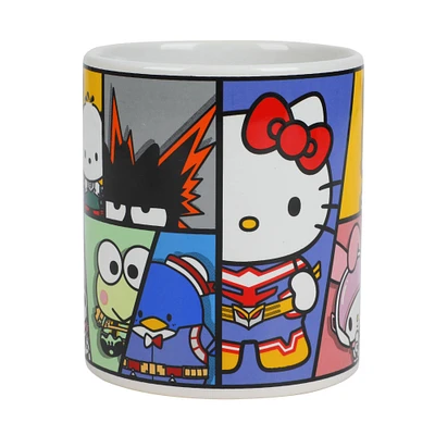Hello Kitty X My Hero Academia 16 oz Ceramic Coffee Mug