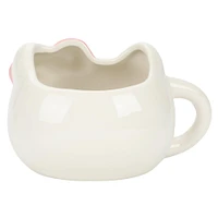 HelloKitty Pink Ribbon 16oz Sculpted Coffee Mug