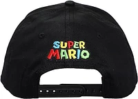 Super Mario Brothers Power-Ups Black Traditional Adjustable Hat