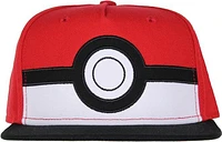 Pokemon Pokeball Adult Flatbill Snapback Hat