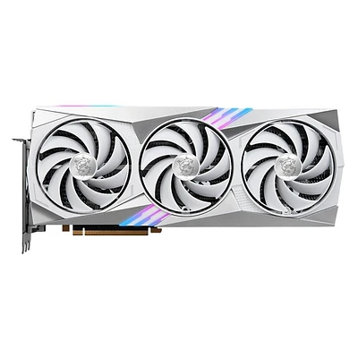 MSI GAMING X TRIO RTX 4080 16GB GDDR6X G408016GXTW Graphics Card White