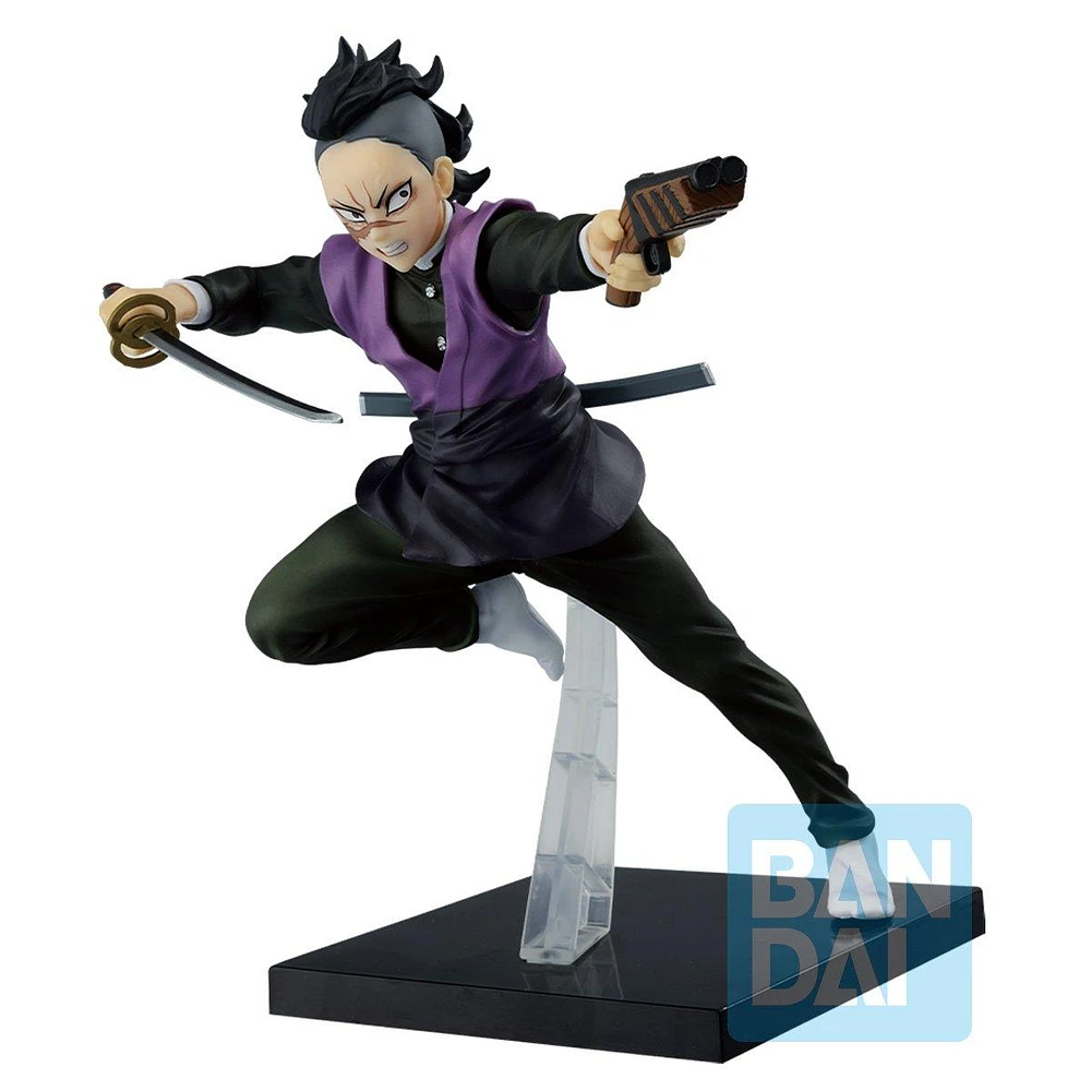 Bandai Spirits Ichibansho Demon Slayer: Kimetsu no Yaiba Genya Shinazugawa 5.9-in Action Figure