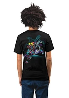 Transformers Optimus Prime vs Megatron Unisex Short Sleeve T-Shirt GameStop Exclusive