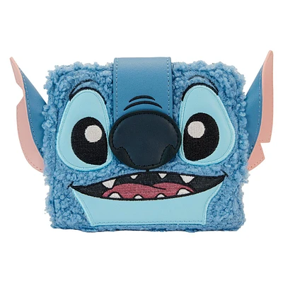 Loungefly Disney Lilo and Stitch - Stitch Plush Bifold Wallet