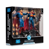 McFarlane Toys DC Multiverse Superman vs. Superman of Earth-3 with Atomica Action Figure Set 2-Pack