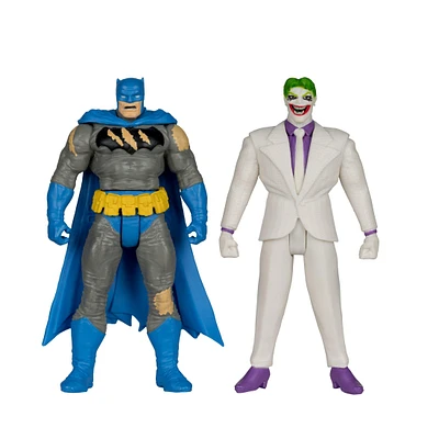 McFarlane Toys DC Direct Batman Dark Nights Metal Comic Batman and Joker 3-in Action Figures 2-Pack