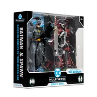 McFarlane Toys DC Multiverse Batman and Spawn (Todd McFarlane Comics) 7-in Action Figure Set 2-Pack