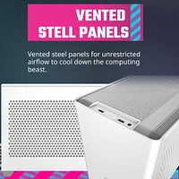 Cooler Master NR200 White SFF Form Factor Mini-ITX Computer Case