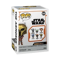 Funko POP! Television: Star Wars The Mandalorian The Armorer 4.4-in Vinyl Bobblehead Figure