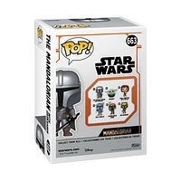 Funko POP! Television: Star Wars The Mandalorian Darksaber 4.35-in Vinyl Bobblehead Figure