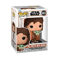 Funko POP! Television: Star Wars The Mandalorian Peli Motto 4.65-in Vinyl Bobblehead Figure