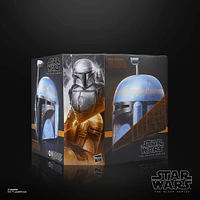 Hasbro Star Wars: The Black Series The Mandalorian Axe Woves Electronic Helmet