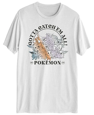 Pokemon Eeveelutions Gray Graphic Unisex T-Shirt