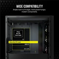 Corsair iCUE 5000X RGB Black Computer Case CC9011212WW