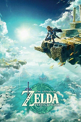 The Legend of Zelda: Tears of the Kingdom Skies of Hyrule 24-in x 36-in Rolled Poster