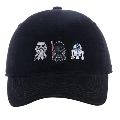 Star Wars Embroidered Characters Adjustable Baseball Hat