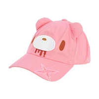 Gloomy Bear Big Face Adjustable Dad Hat with 3D Ears