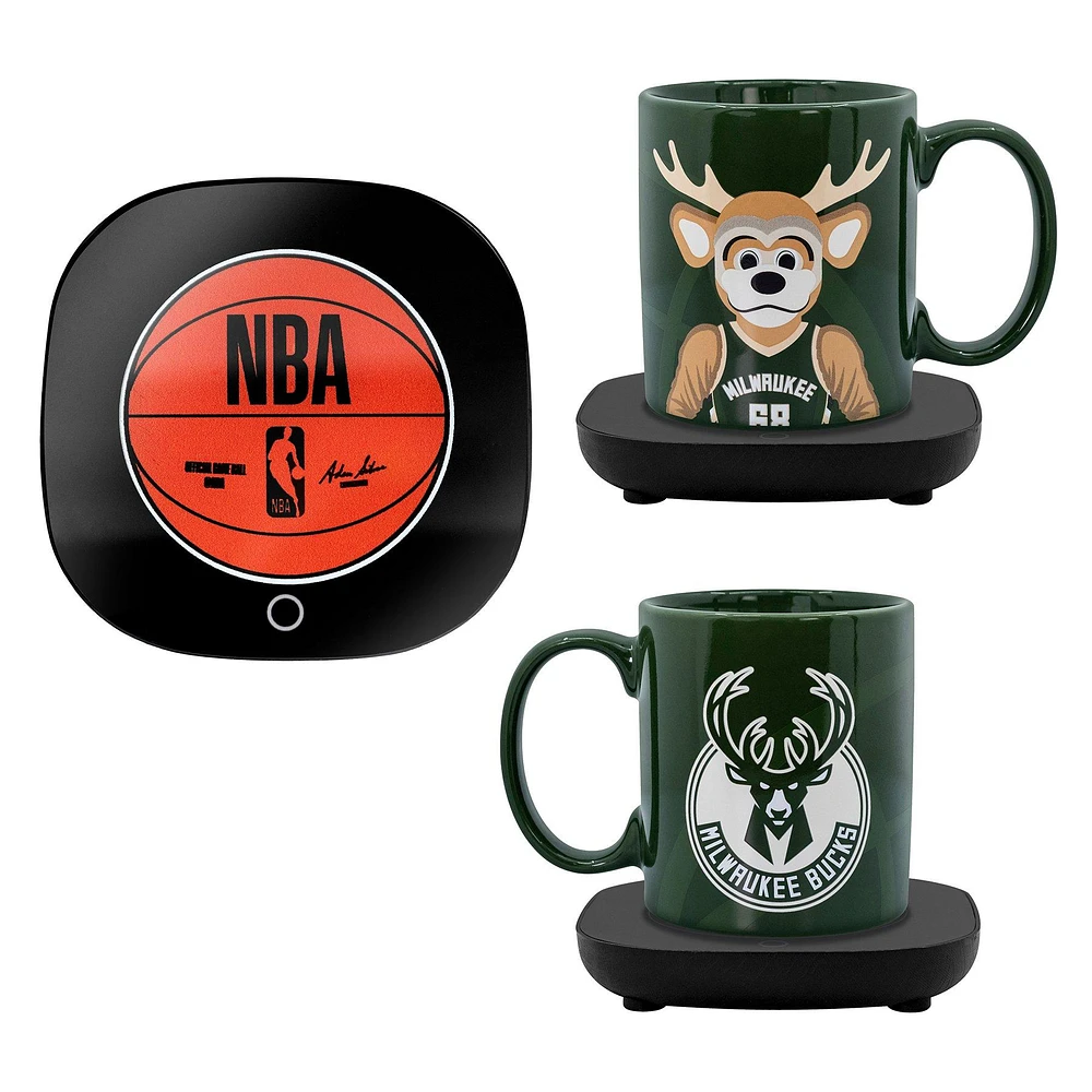 Milwaukee Bucks Bango Mascot Mug Warmer with Mug