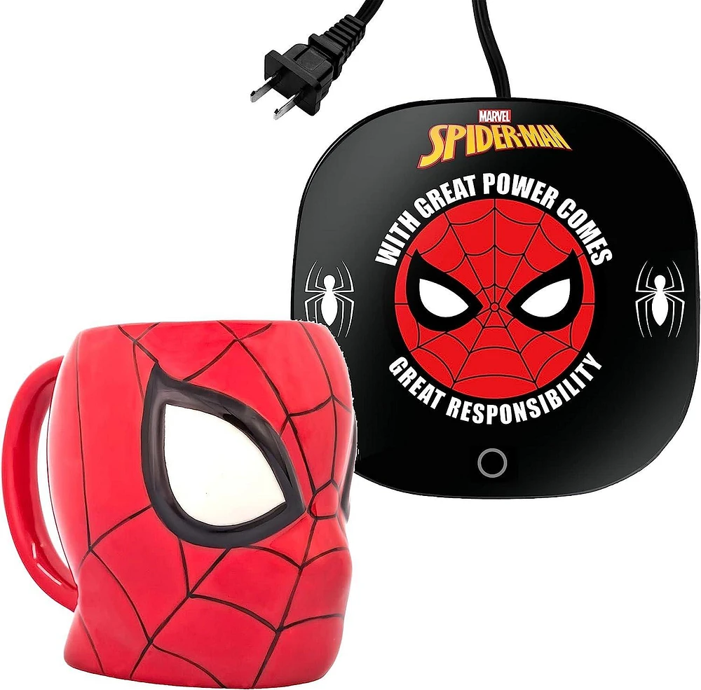 Marvel's Spiderman Mug Warmer with Molded Mug