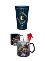 ABYstyle League of Legends Mug and Large Glass Bundle