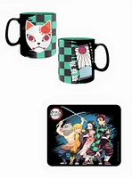 ABYstyle Demon Slayer: Kimetsu no Yaiba Mousepad and Mug Set