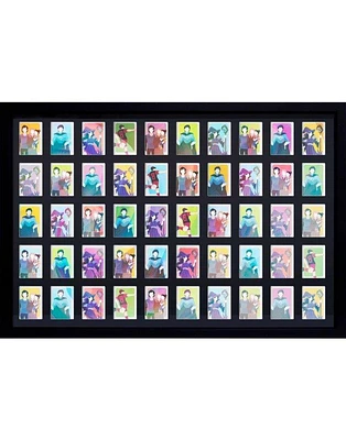 Trading Card Collector 36-in x 24-in Frame Black