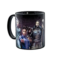 Marvel's Black Panther Wakanda Forever Mug Warmer with Mug