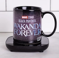 Marvel's Black Panther Wakanda Forever Mug Warmer with Mug