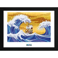 ABYstyle One Piece Thousand Sunny 12-in x 16-in Framed Print