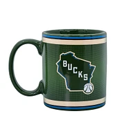 Milwaukee Bucks Logo Mug Warmer with Mug