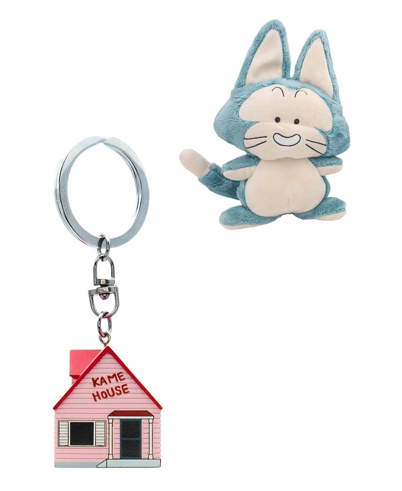 Dragon Ball Z Puar and Kame House Keychain Bundle