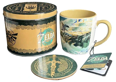 The Legend Of Zelda Gift Set With Mug And Coaster Set