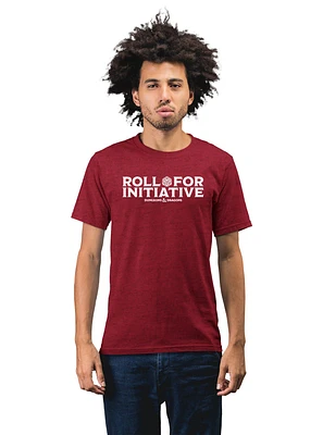 Geeknet Dungeons and Dragons Roll for Initiative Unisex Short Sleeve T-Shirt GameStop Exclusive