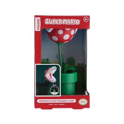 Paladone Super Mario Bros. Mini Piranha Plant 8.3-in Lamp