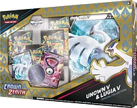 Pokemon Trading Card Game: Crown Zenith Unown V and Lugia V Special Collection - GameStop Exclusive