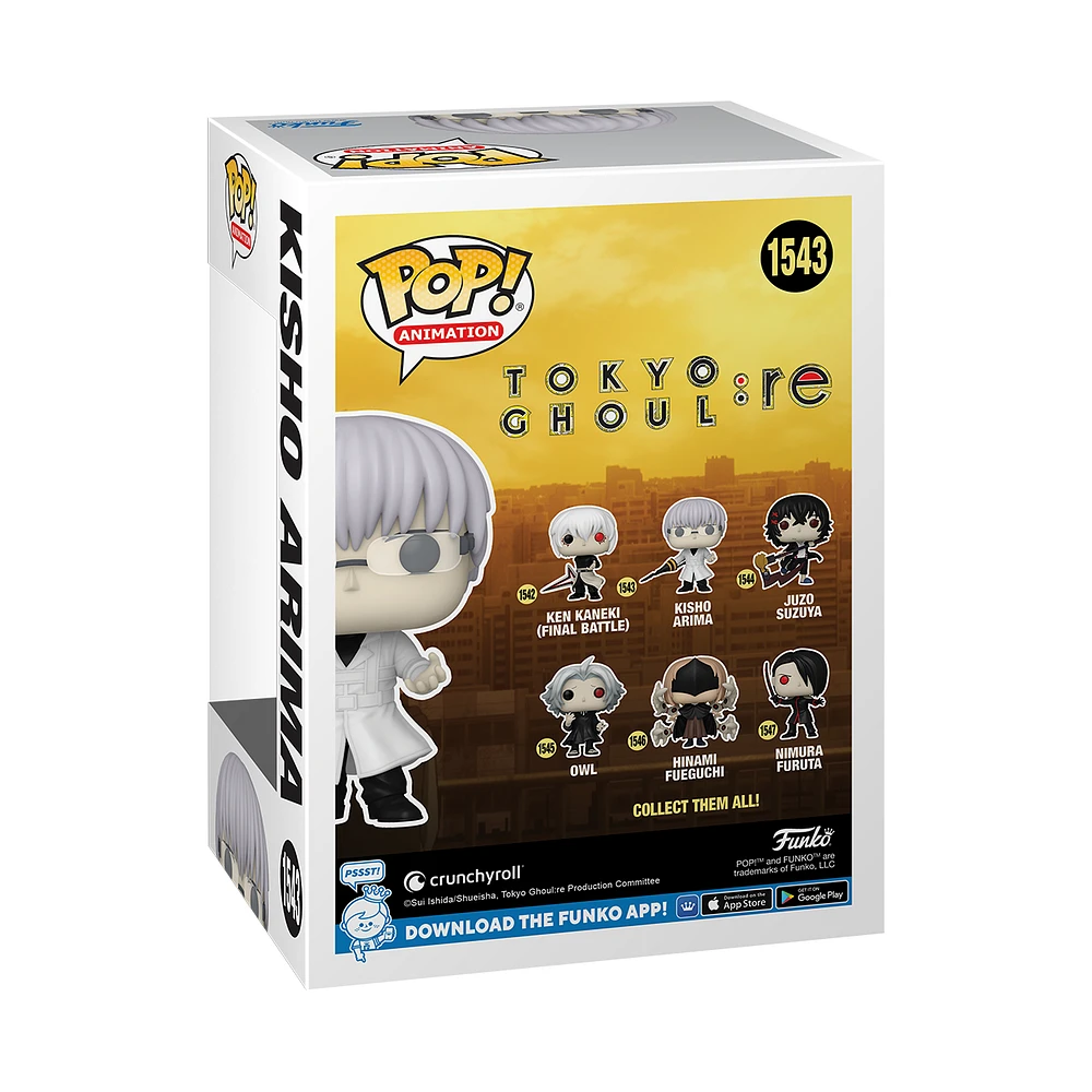 Funko POP! Animation: Tokyo Ghoul:re - Kisho Arima 4.05-in Vinyl Figure |  The Market Place