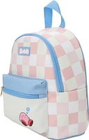 Kirby Sleeping Pink Checkered Mini Backpack