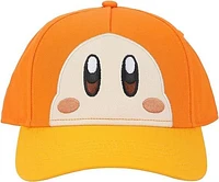 Kirby Waddle Dee Face Woven Label Adult Snapback Hat