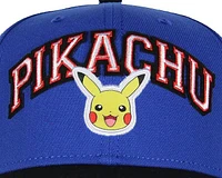 Pokemon Pikachu Embroidered Snapback Hat