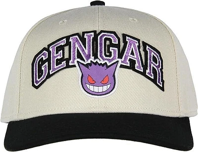 Pokemon Gengar Embroidered Snapback Hat