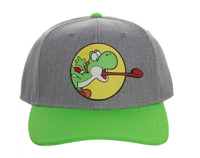 Super Mario Yoshi Adult Snapback Hat