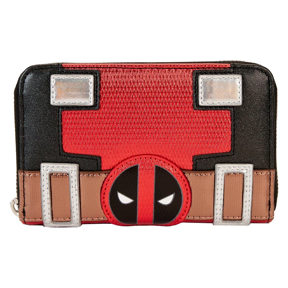 Loungefly Deadpool Metallic Cosplay Wallet