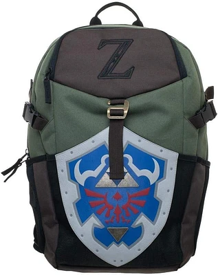 The Legend of Zelda Canvas Shield Pocket Backpack