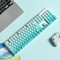 GameStop 3-Color Combo Keycaps - 109 Key Pieces Seafoam