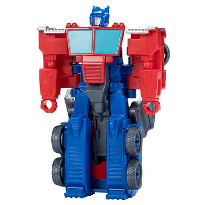 Hasbro Transformers: EarthSpark 1-Step Flip Changer Optimus Prime 4-in Action Figure